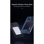 Wholesale Ultra Slim Magnetic Wireless Power Bank Fast Portable Wireless Charging - Compatible with MagSafe iPhone All Qi Devices 4000 mAh (Black)